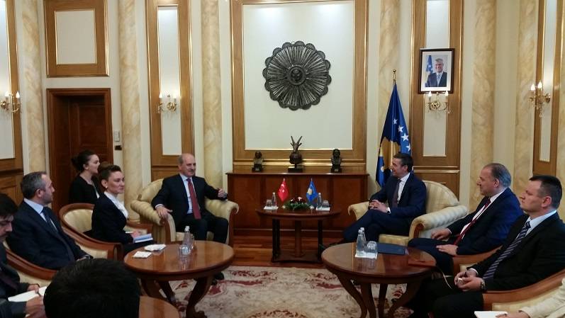 Kurtulmuş: Türkiye,  Kosova'ya Yardımını Sürdürecek