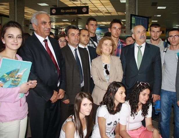 Öğrenciler Türkiye'ye Uğurlandı