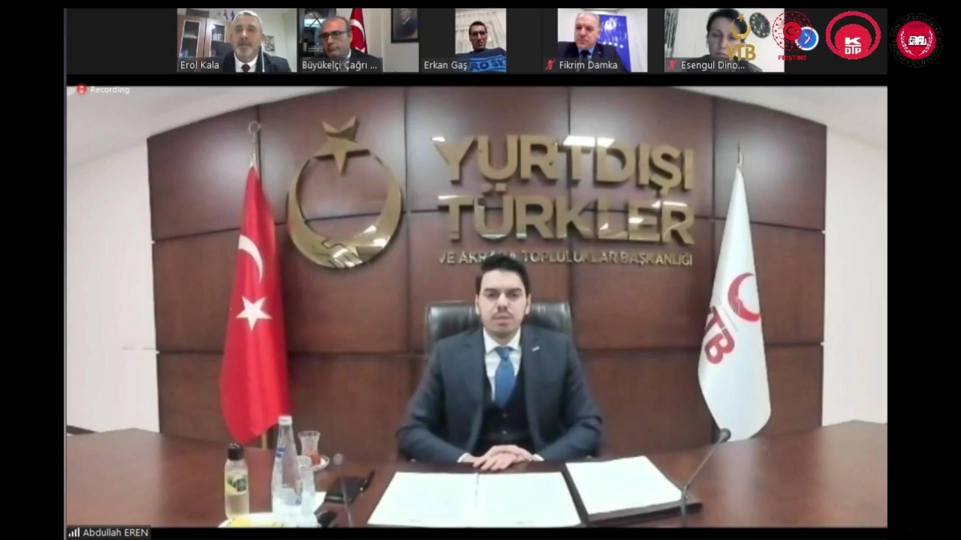 “Türkçe Eğitimi Teşvik” Projesi’nin Dijital Tanıtım Programı Düzenlendi