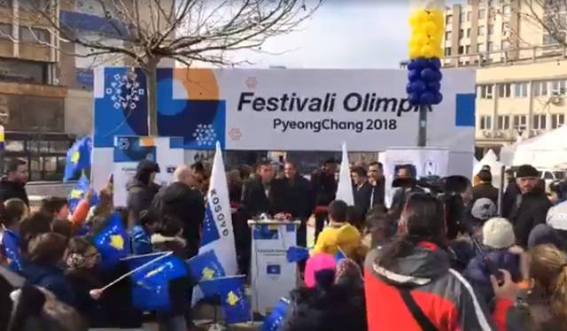 Priştine’de  Olimpiyat Festivali Açıldı