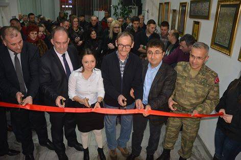 Seramik Tabak ve Cam Bardak Sergisi İlgi Gördü