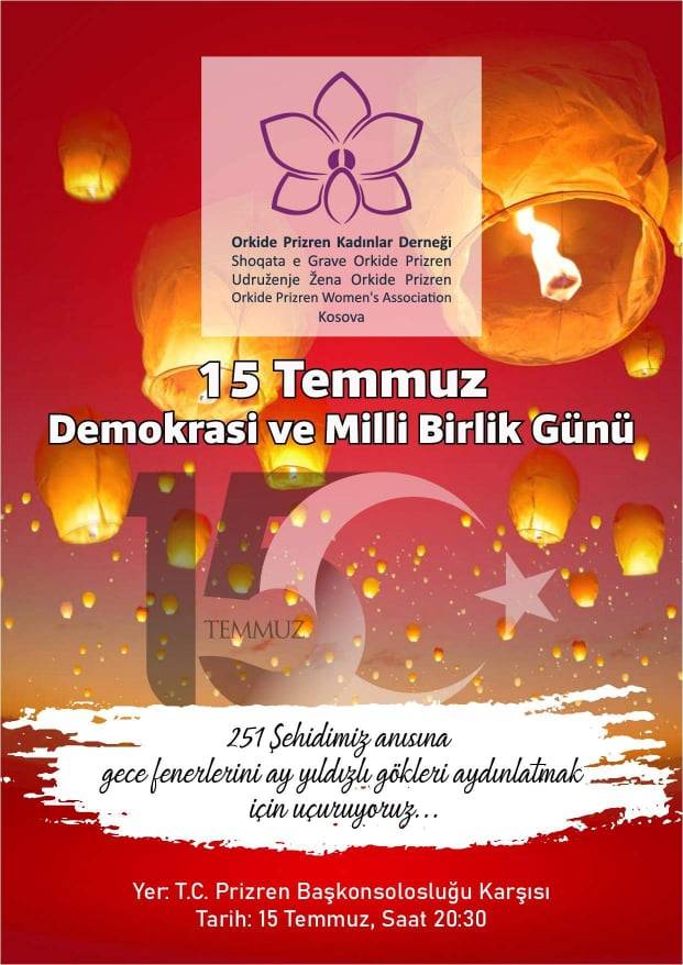 251 Şehit, 251 Gece Feneri Uçurularak Anılacak