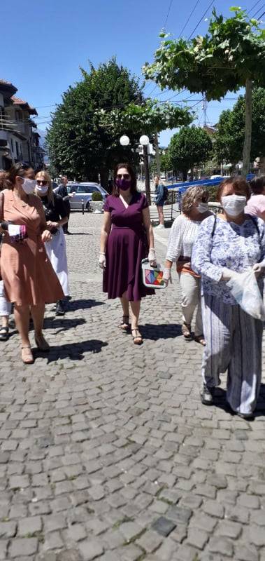 Orkide Kadınlar Derneğinden Gönüllü Maske Üretimi ve Dağıtımı
