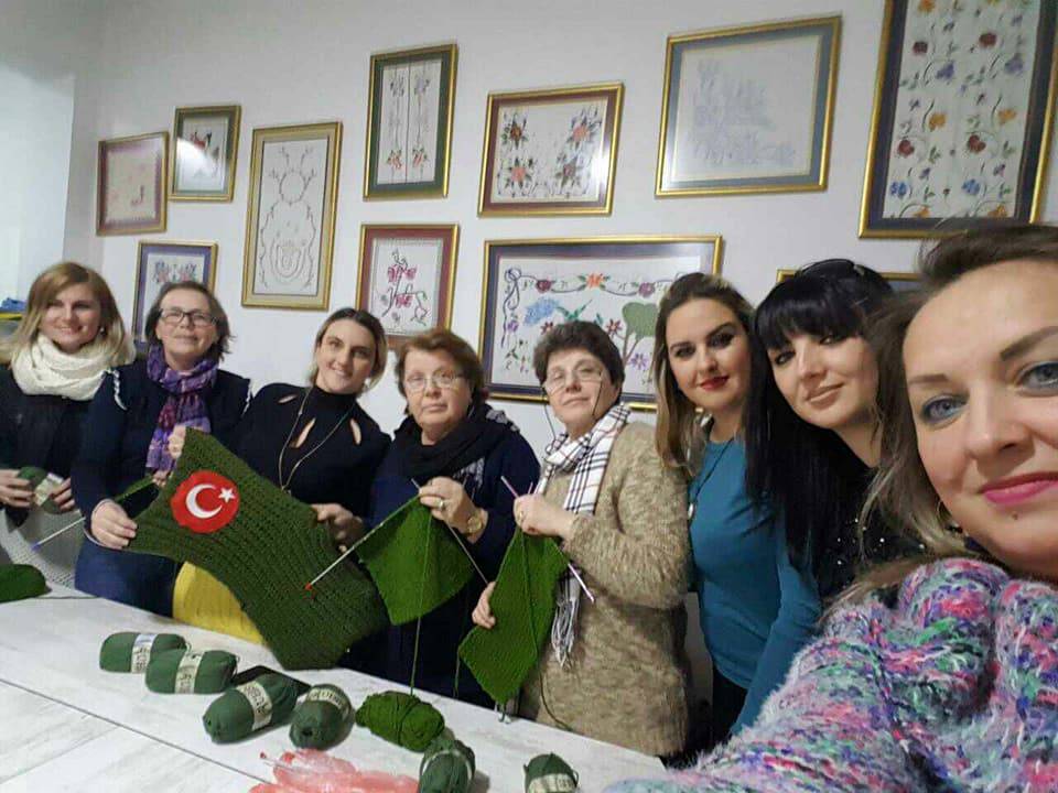 Orkide Türk Kadınlar Derneğinden Mehmetçiğe Destek