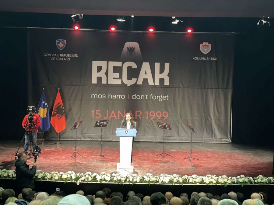 Osmani: Reçak’ta İnsanlık ve Zulüm Buluştu