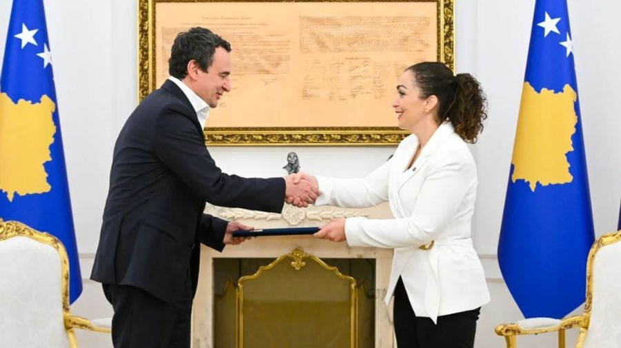 Cumhurbaşkanı Osmani, Kurti’yi Kosova Hükûmetini Kurmakla Görevlendirdi