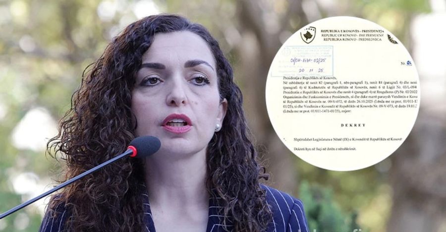 Cumhurbaşkanı Osmani, Meclisi Feshetti – Kararname Yayımlandı