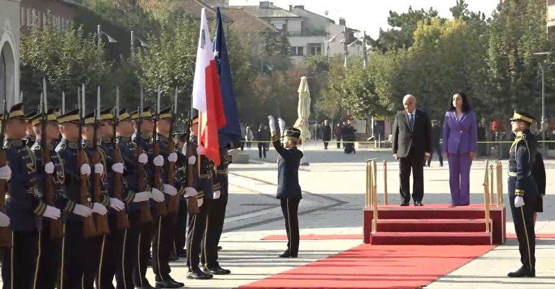 Osmani Malta Başkanı Vella’yı Devlet Töreniyle Karşıladı