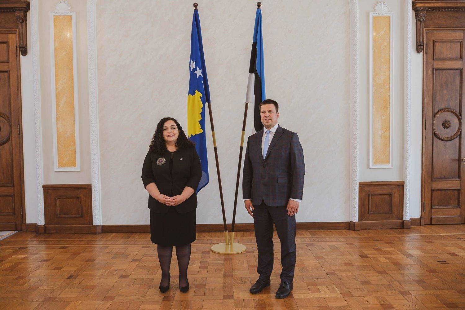 Cumhurbaşkanı Osmani, Kosova’nın Avrupa Yolunda Estonya’nin Desteğini Talep Etti