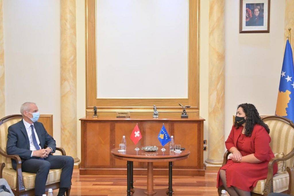 Osmani ve İsviçre Büyükelçisi Sırbistan’la Diyalogu Görüştü