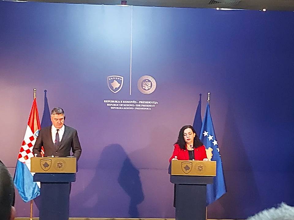 Osmani: Hırvatistan, Güçlü ve Önemli Müttefikimiz
