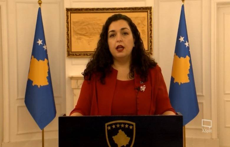 Vjosa Osmani,  Halkın Birliğini Talep Etti