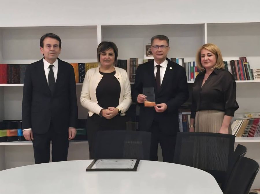 Türk Dil Kurumu Başkanı Prof. Dr. Osman Mert, Prizren “Ukshin Hoti” Üniversitesini Ziyaret Etti