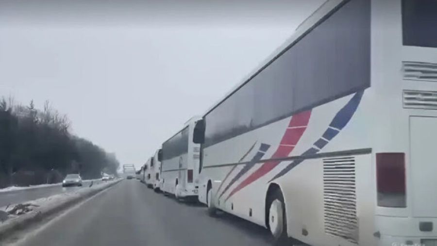 Podujeva-Priştine Hattında Otobüs Sahiplerinin Grevi Devam Ediyor