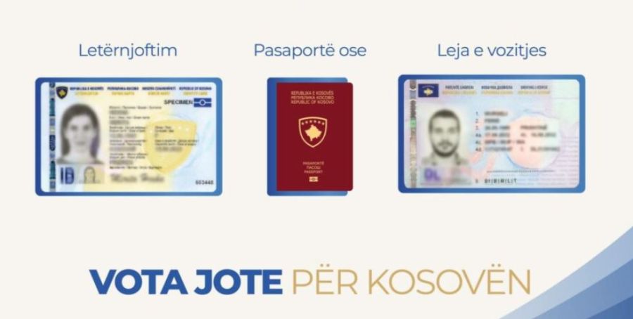 Oy; Kimlik Kartı, Pasaport veya Sürücü Ehliyetiyle Kullanılabilecek
