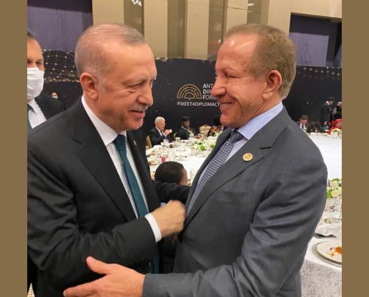 Pacolli, Erdoğan ile Görüştü