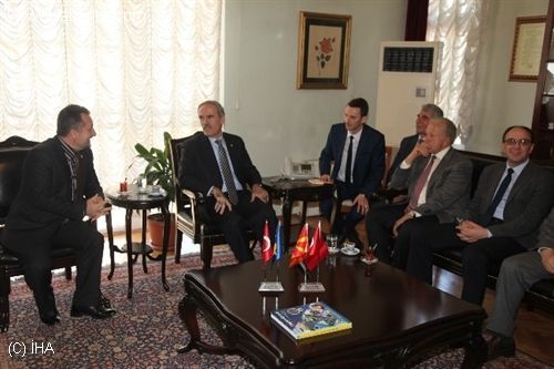 Başbakan Yardımcısı Pacolli'den  Bursa Büyükşehir Belediye Başkanı Altepe'ye Ziyaret