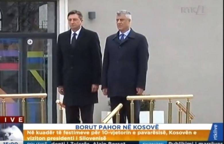 Slovenya Cumhurbaşkanı Devlet Töreniyle Karşılandı
