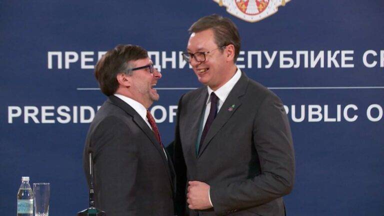 Vuçiç, Belediyeler Birliği’nin Kurulması Gerektiğini Söyleyen Palmer’a Teşekkür Etti