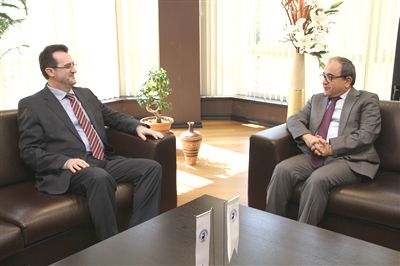 Kosova Sağlık Bakanı Agani Pamukkale Üniversitesini Ziyaret Etti
