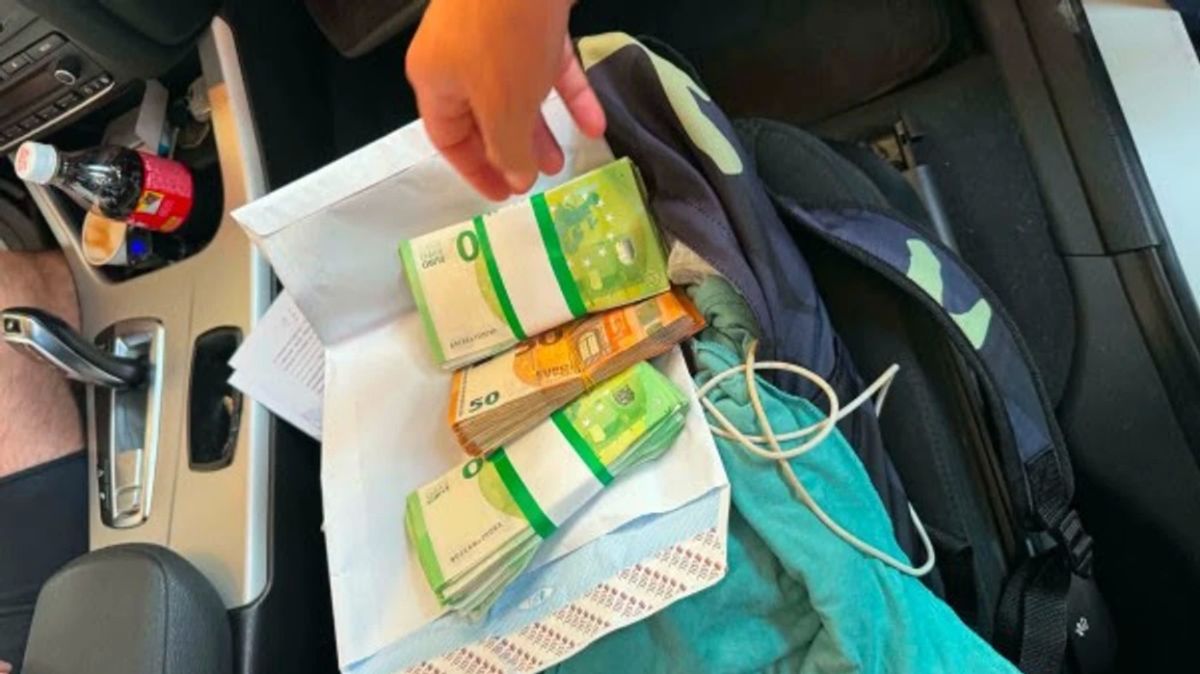 Merdare'de Beyan Edilmeyen 23.500 Euro Ele Geçirildi