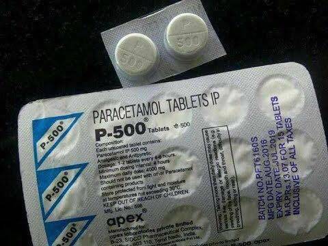 Paracetamol P 500 Kosova’da Kayıtlı Değil