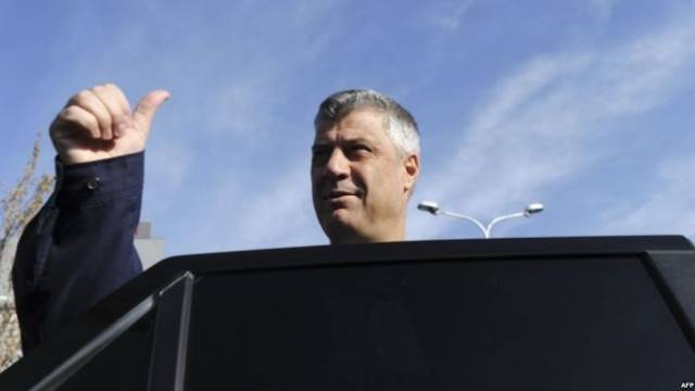 Thaçi Yarın Makedonya'da