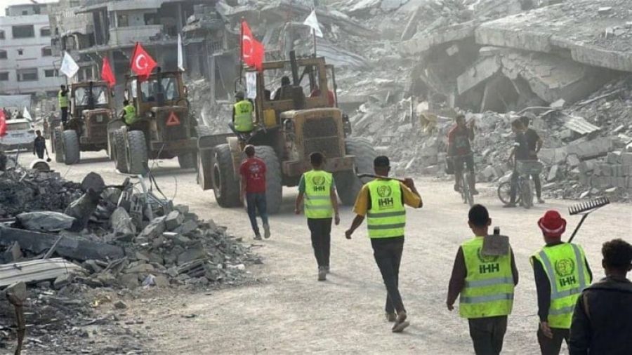 İsrail'i öfkelendiren görüntü: Türk Bayrağı, Gazze'de dalgalandı