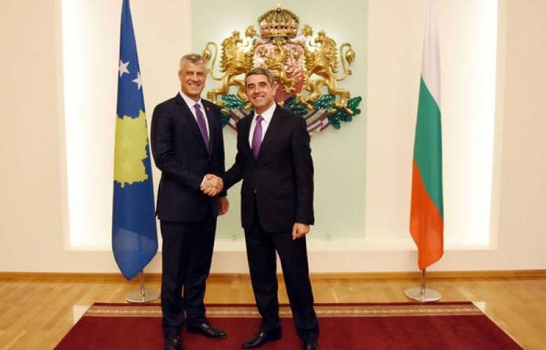 Thaçi,  Plevneliev ile Ekonomi İşbirliğini Görüştü