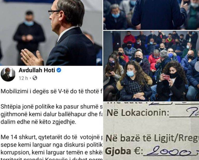 LDK  da 2 Bin Euro ile Cezalandırıldı