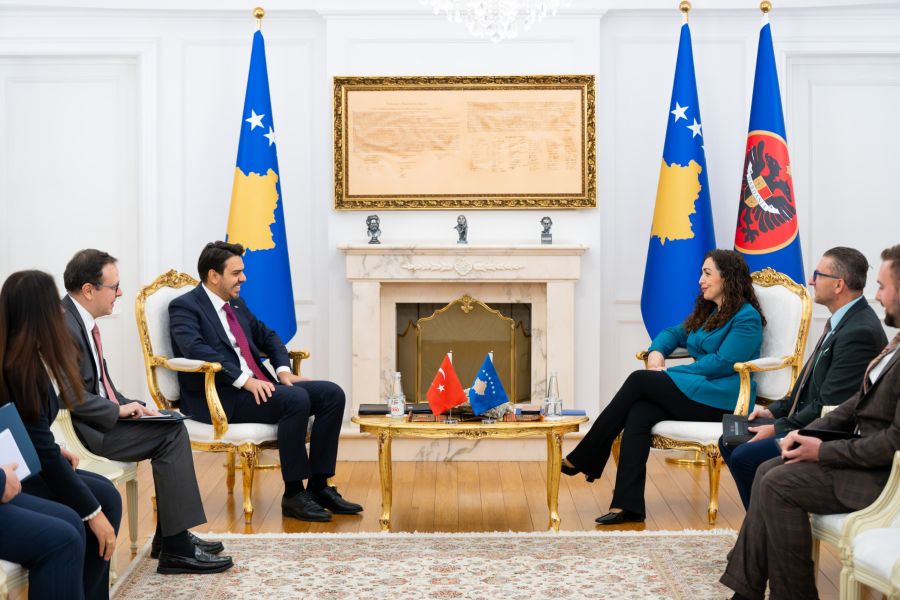 Cumhurbaşkanı Osmani, TİKA Başkanı Abdullah Eren’i Kabul Etti