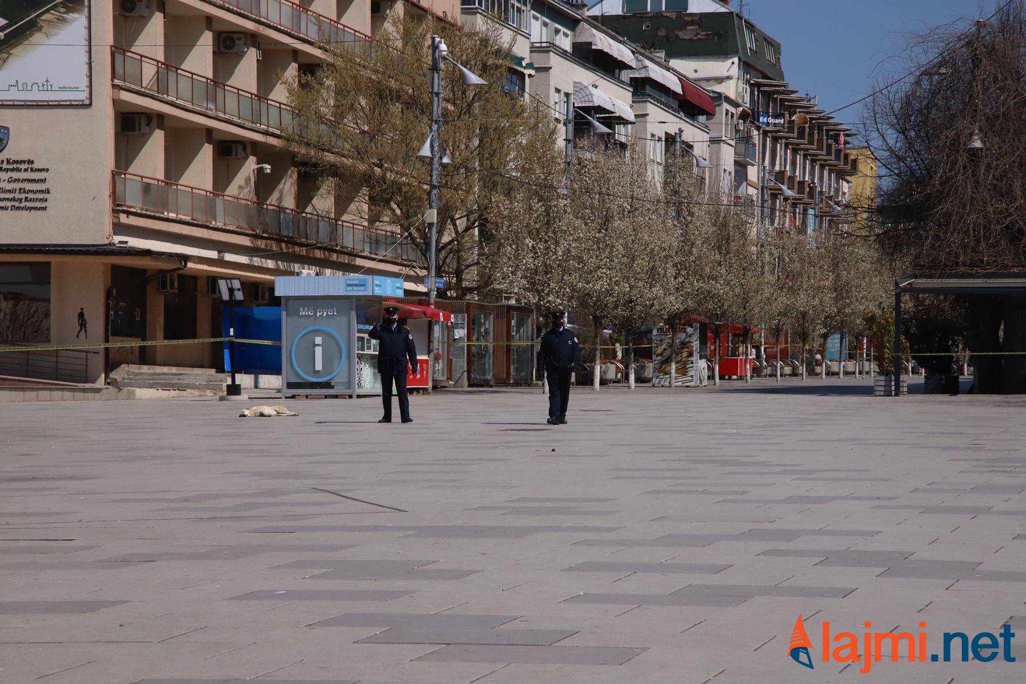 Priştine Resmen Karantinada