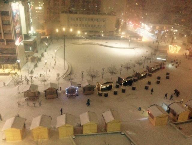 Hava Bulutlu Zaman Zaman Kar ve Yağmur Yağışlı