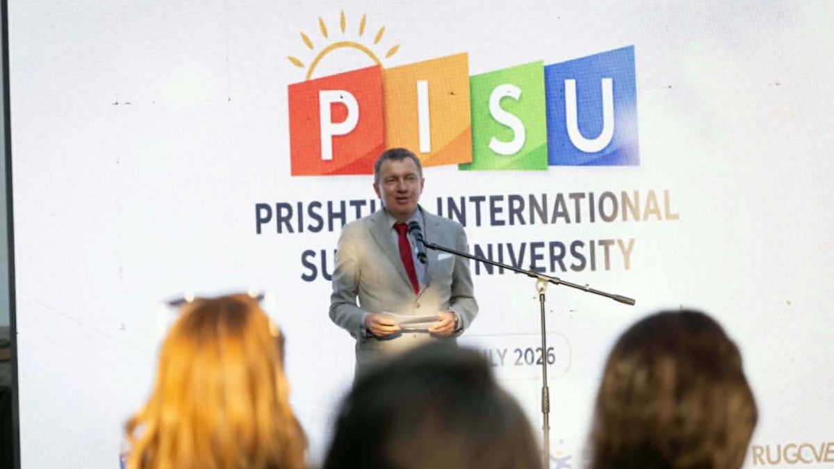 AB Destekli Uluslararası Yaz Üniversitesi Priştine'de Kapılarını Açtı