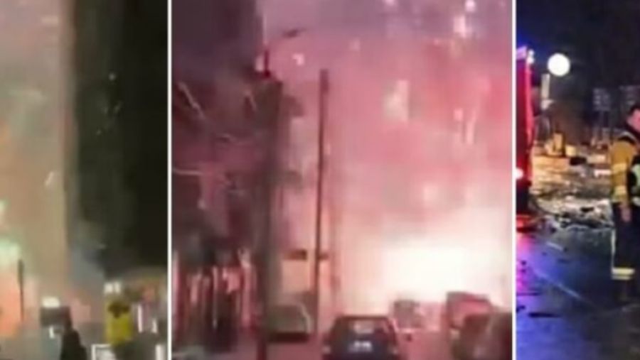 Prizren’de Havai Fişek Yangınında Yaralılar ve Zarar Var