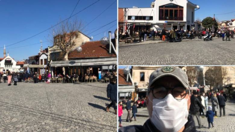 Prizren’de Maskesi Olan Tek Kişi Benim