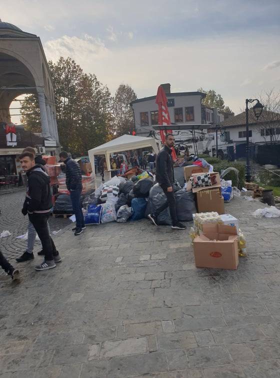 Prizren’de Yardım Seferberliği