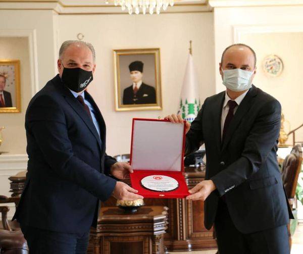 KDTP Heyeti, Edirne Valisi ile Görüştü