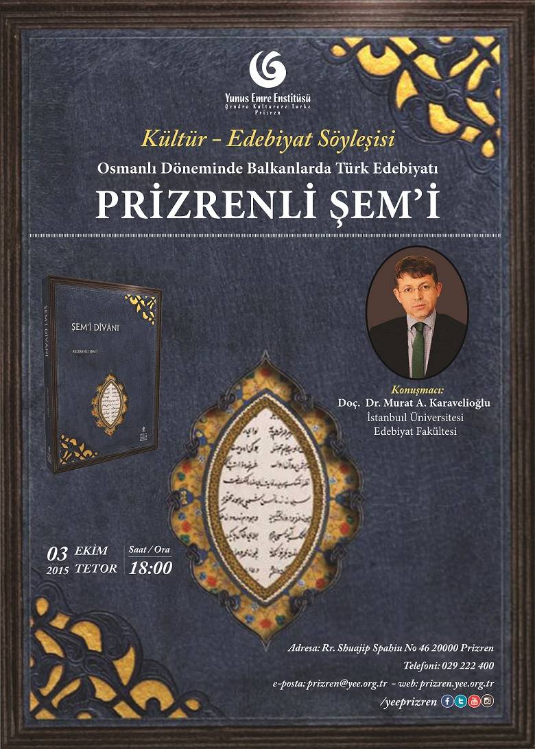 Osmanlı Döneminde Balkanlarda Türk Edebiyatı Konferansı
