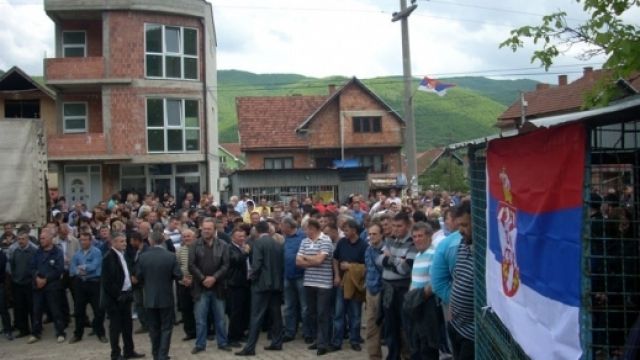 Sırplar Bugün Zubin Potok'ta Protesto Ediyor