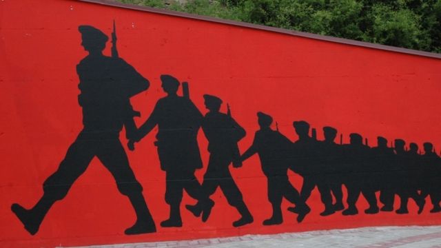 "Drenica Grubu" İçin Protesto