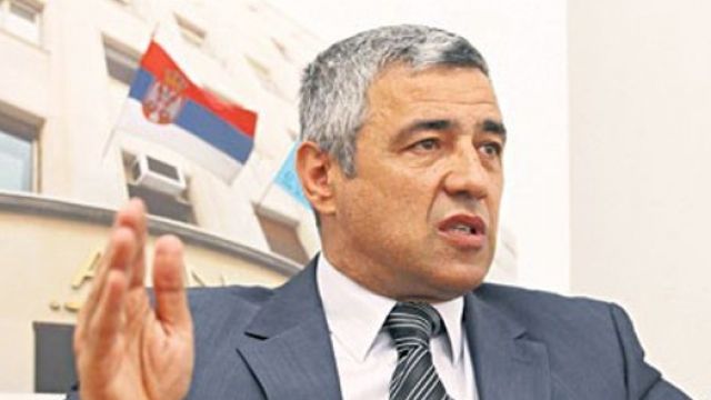 Ivanoviç'in Serbest Bırakılması için Mitroviça'da Protesto