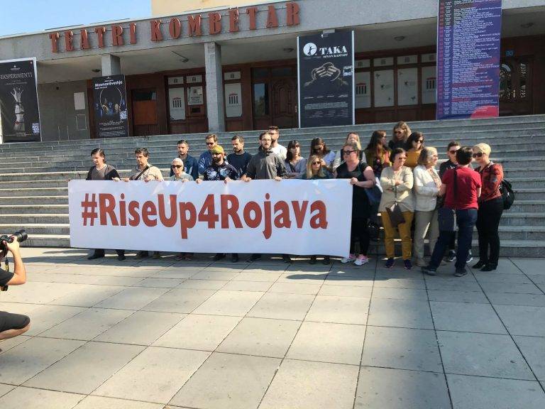 Kosova Kadın Dernekleri Ağı Protestosu