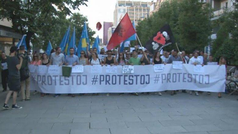 Dünkü Protesto Sakin Sona Erdi