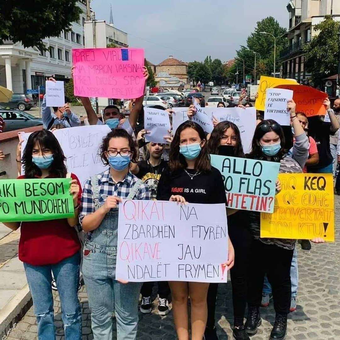 Kadına Yönelik Şiddet Prizren’de de Protesto Edildi