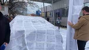 PSD, Hükümet Binası Önünde Birlik’e Karşı 250 Bin İmzayı Sergiledi