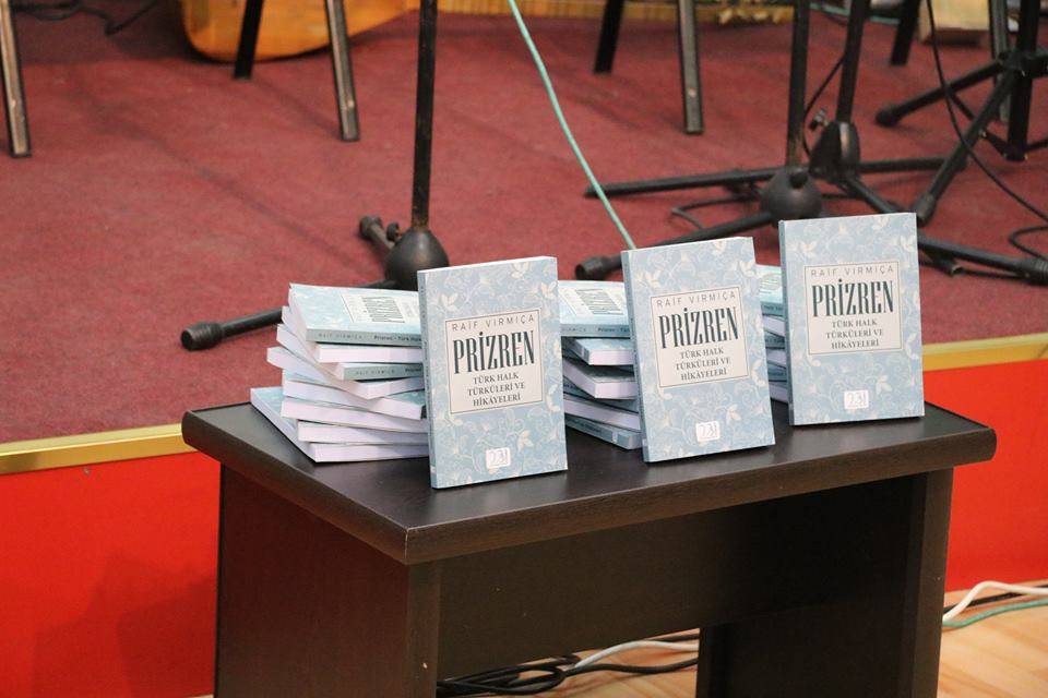 Raif Vırmiça’nın Prizren Türküleri Kitabı ve CD’leri Tanıtıldı