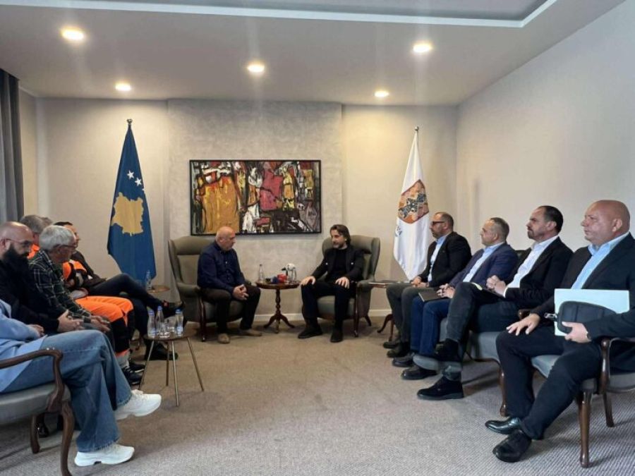Priştine Başkanı  Rama, “Pastrimi” Sendikası Temsilcileriyle Görüştü