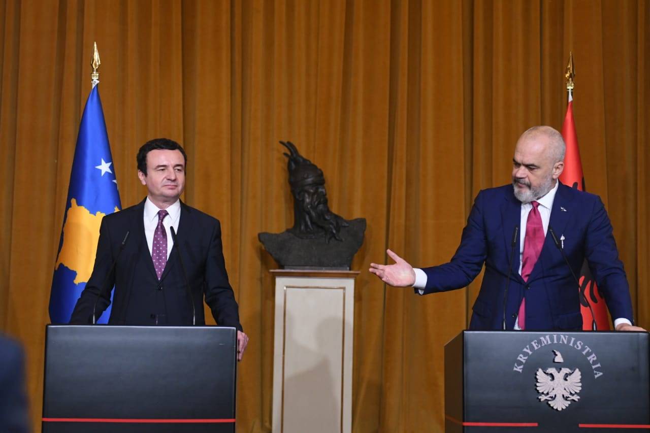 Kosova Ziyareti İçin Kurti’nin Davetine Rama’dan Olumlu Cevap
