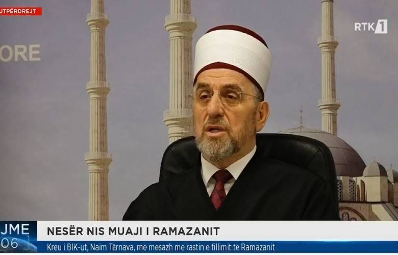 Müftü Tërnava’dan Müminlere Ramazan Kutlaması
